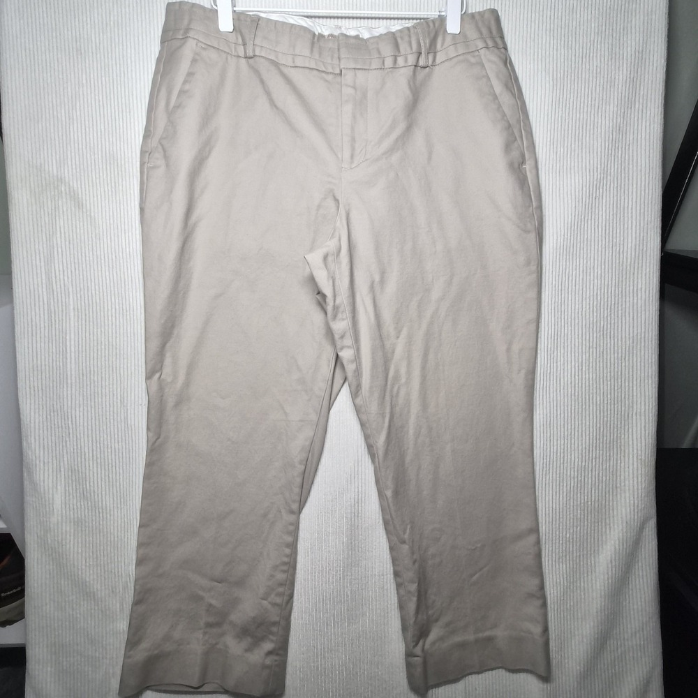 Banana Republic Tan Dress Pants Martin Fit Size‎ 14
